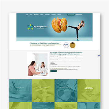 Weight Loss Specialist Website