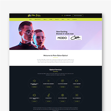 Peter Baker Website