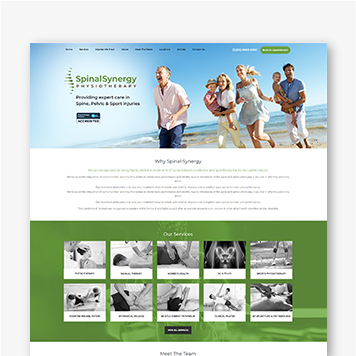 Spinal Synergy Website