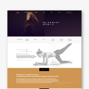 Alignment Studio Website
