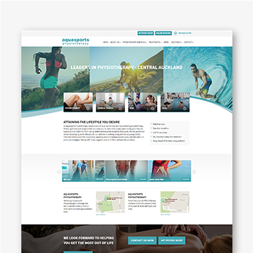 Aqua Sports Website