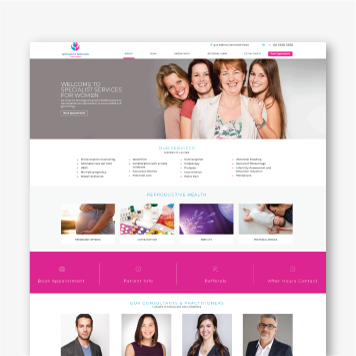 Specialist Women Website